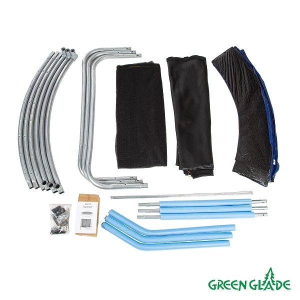 Батут Green Glade 8-футовый 3 ножки 3 стойки Артикул: B081
