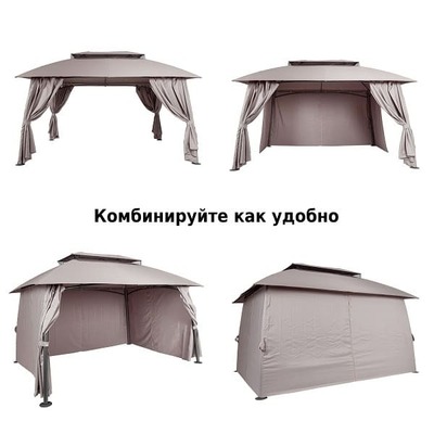 Шатер-беседка Green Glade 1068 3х4м полиэстер