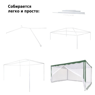 Тент шатёр Green Glade 1088