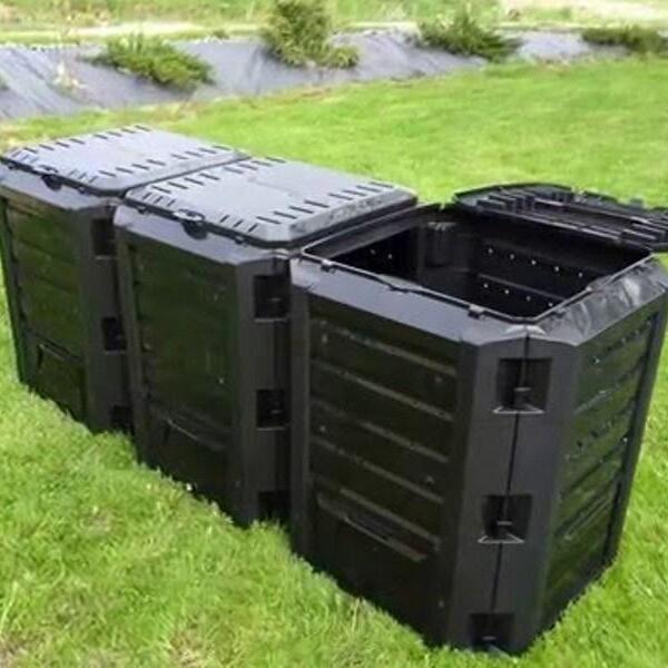 Компостер садовый Prosperplast IKSM1200C-S411