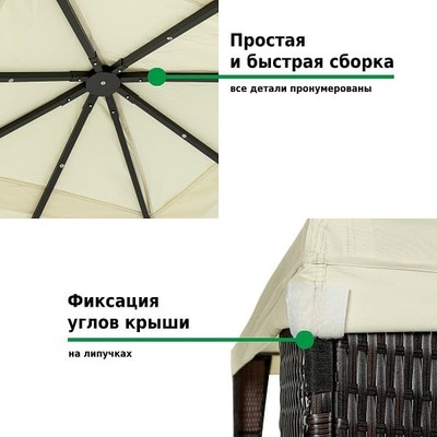 Тент шатер Green Glade 3176B