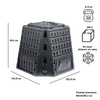 Компостер садовый Prosperplast Biocompo IKBI500C