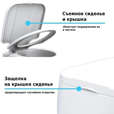 Биотуалет Lupmex 79112 12л с индикатором