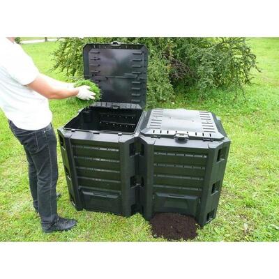Компостер садовый Prosperplast IKSM800Z-G851