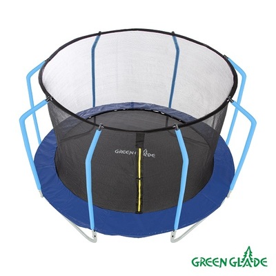 Батут Green Glade 12-футовый 4 ножки 8 стоек (2 кор.) Артикул: B122