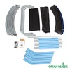 Батут Green Glade 12-футовый 4 ножки 8 стоек (2 кор.) Артикул: B122