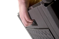 Кашпо для цветов Prosperplast Urbi Square 91,5+37л, белый Артикул: DURS400-S449