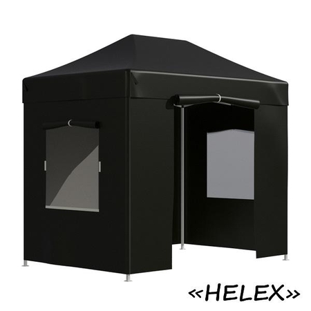 Шатер для дачи Helex 4322 S6.4, 3x2м черный