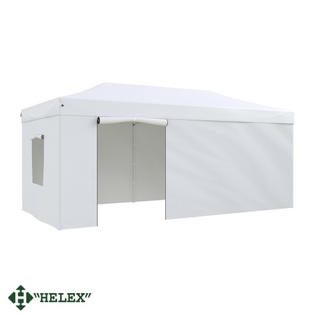 Шатер для дачи Helex 4360 S9.3, 3x6м белый